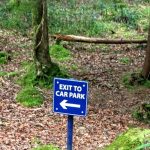 killarneyguide.ie Blue Pool Exit Sign